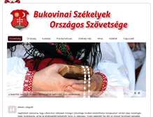 Tablet Screenshot of bukovina.hu